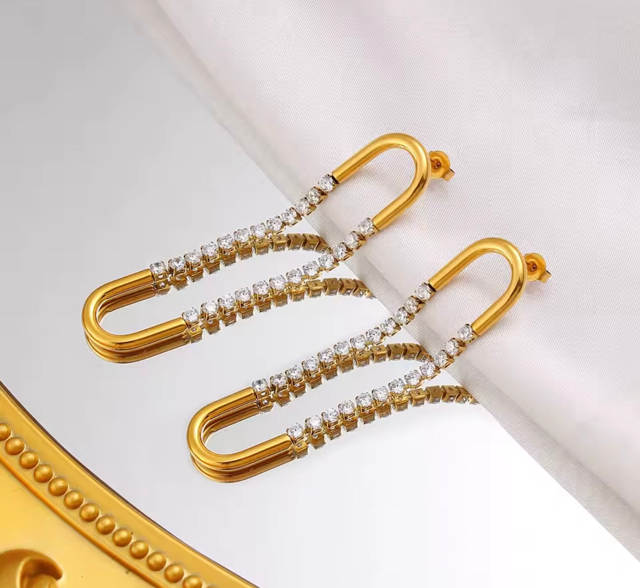 Earrings stainless steel