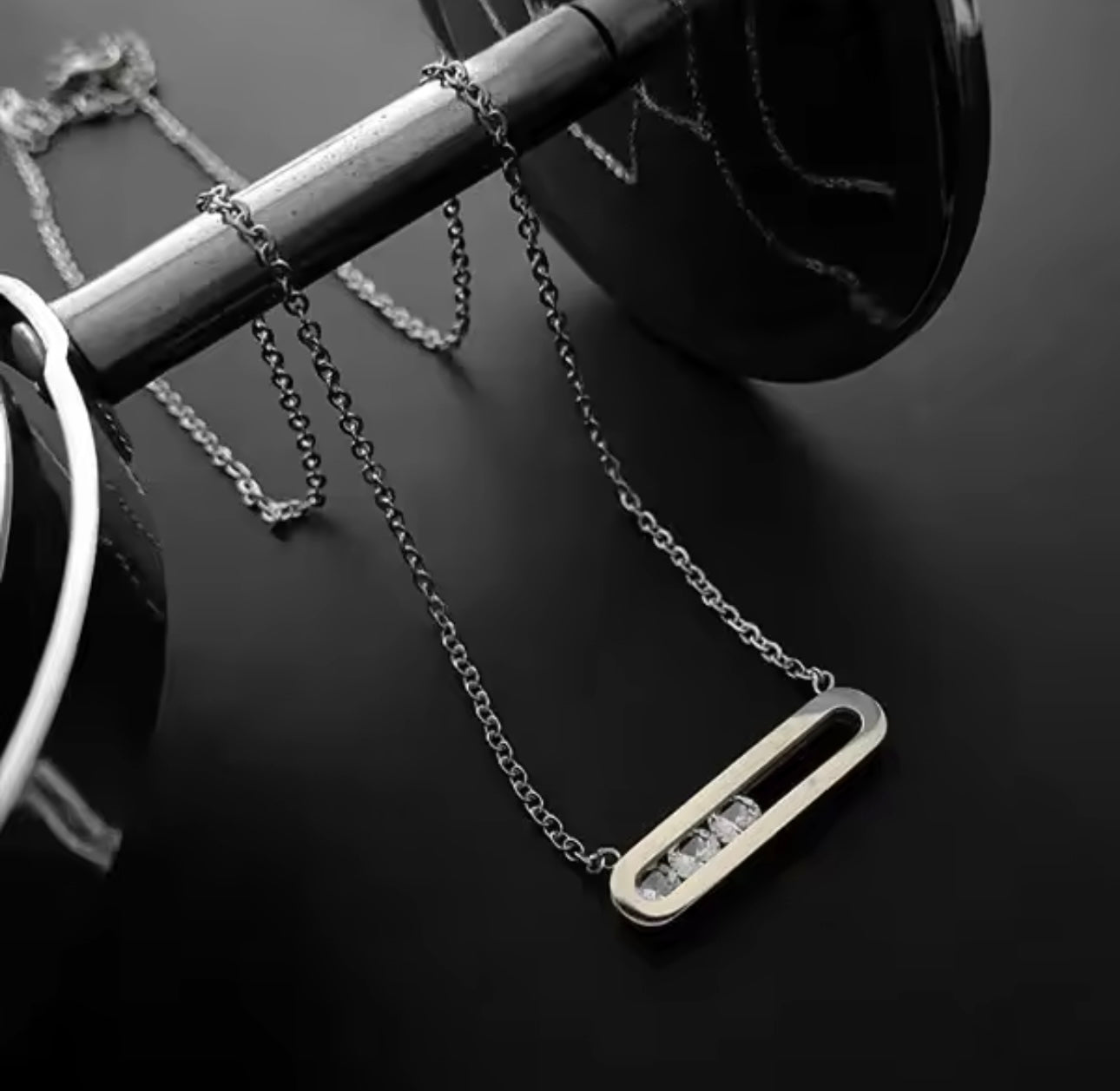 Necklace stainless steel Mesika