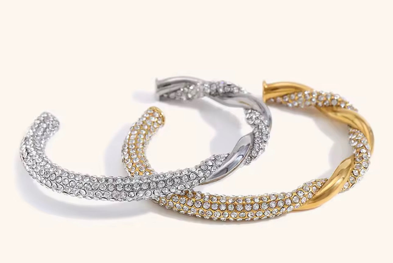 Bagel bracelets stainless steel