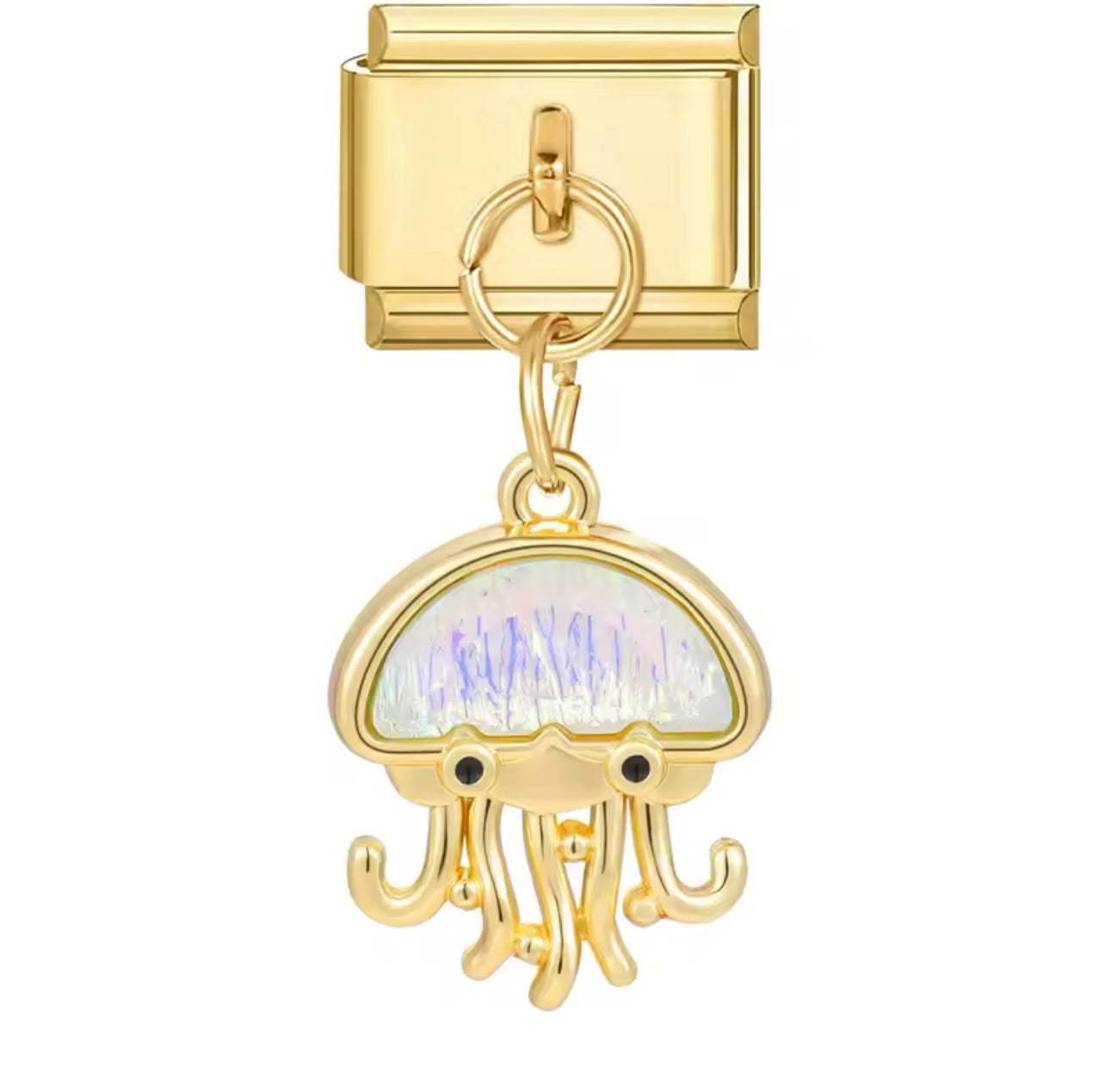 Charm stainless steel gold