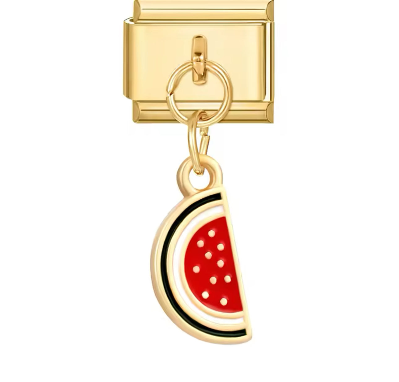 Charm stainless steel gold