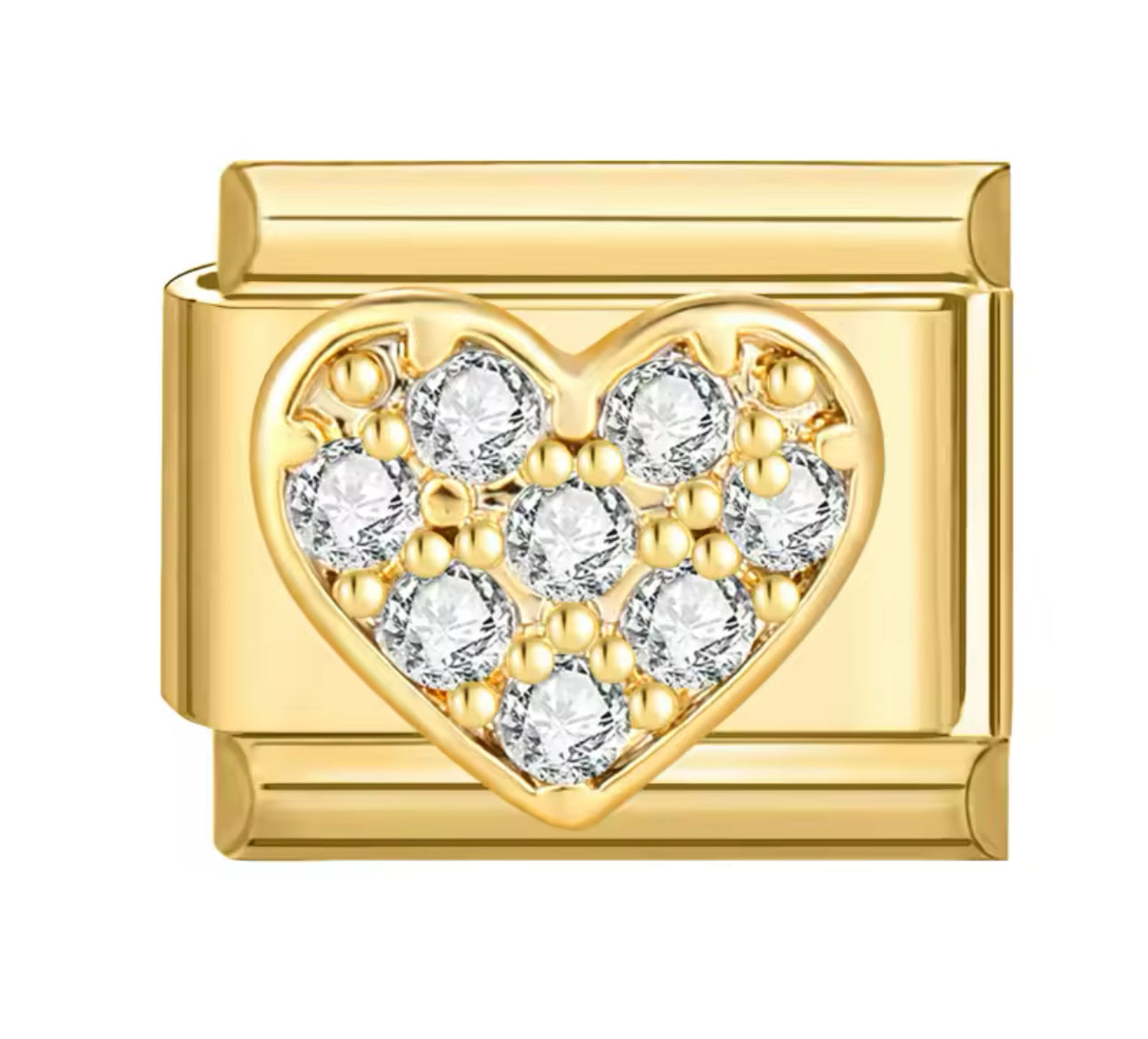 Charm stainless steel gold