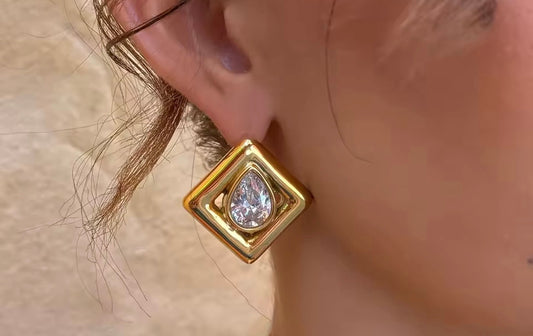 Earrings stainless steel