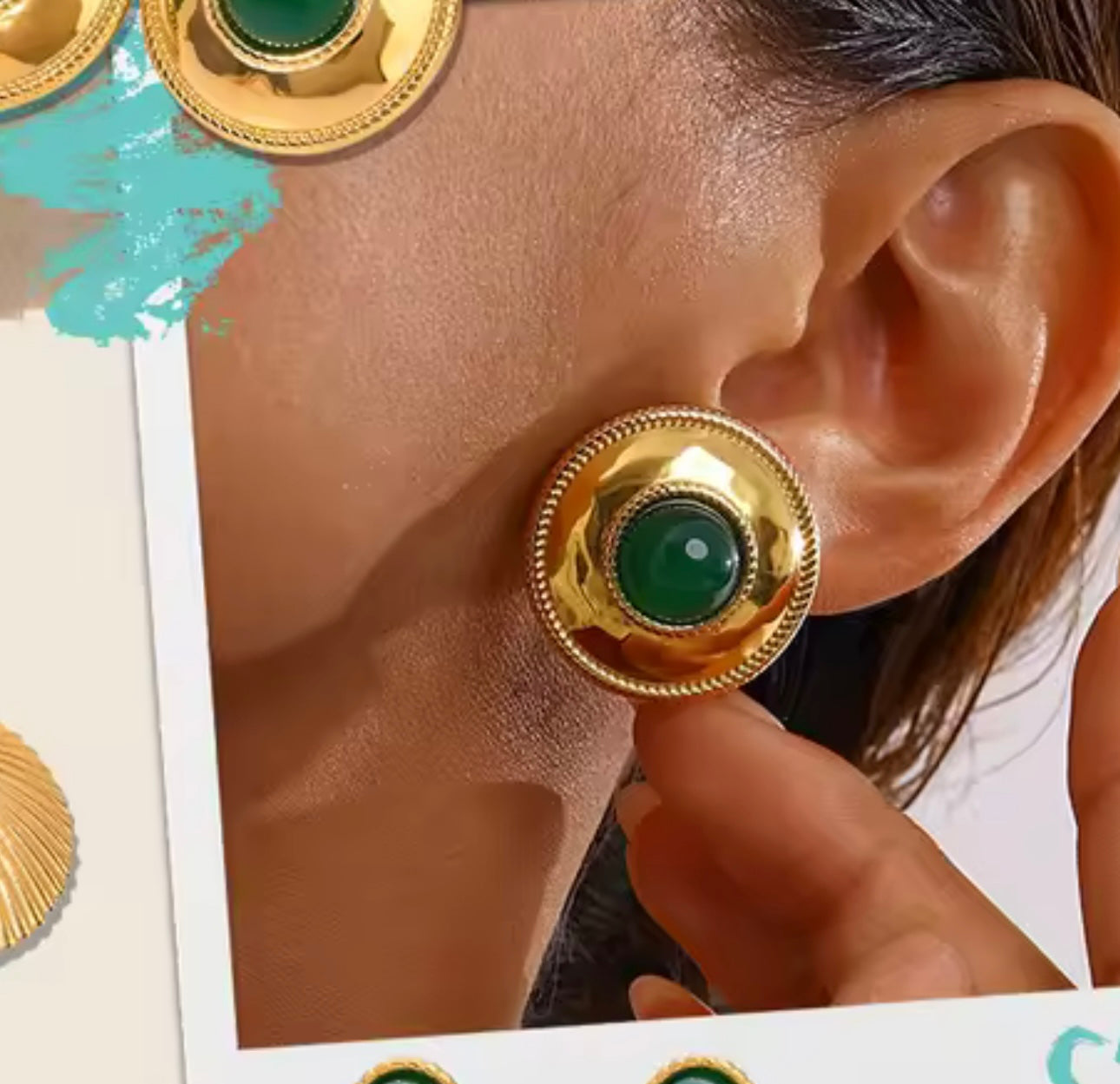 Earrings stainless steel
