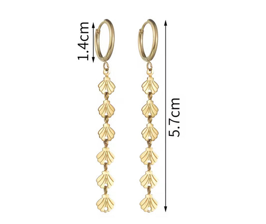 Earrings stainless steel
