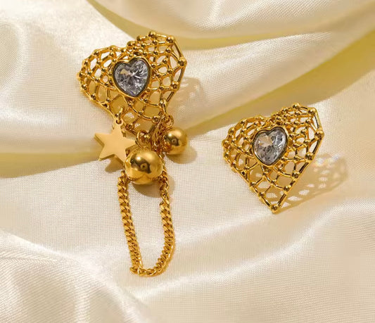 Earrings stainless steel