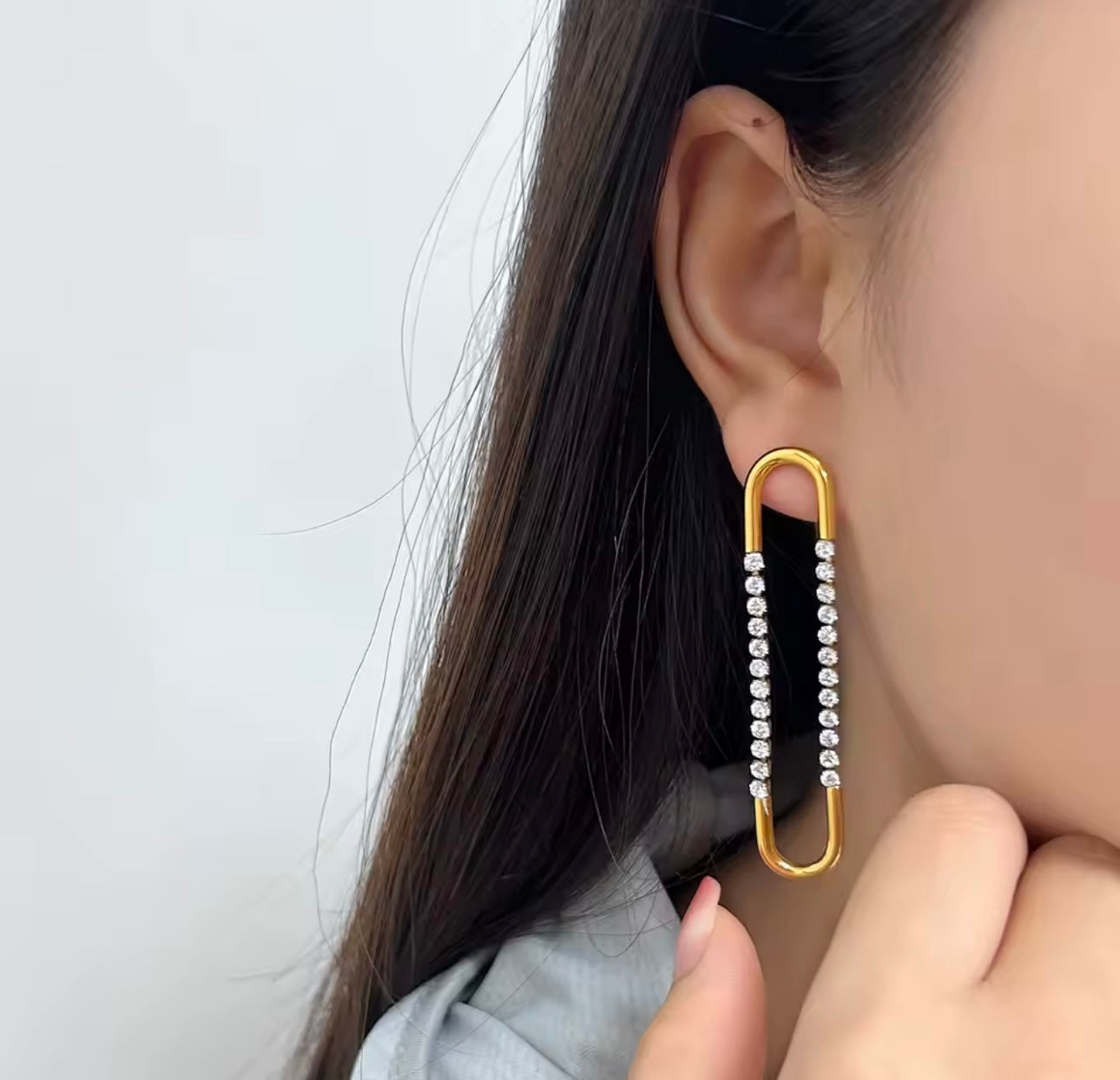 Earrings stainless steel