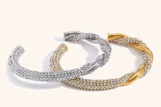 Bagel bracelets stainless steel