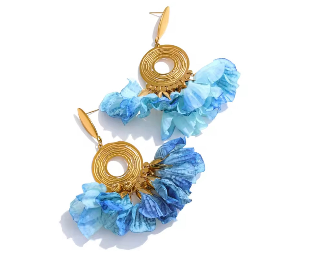 Summer earrings stainless steel