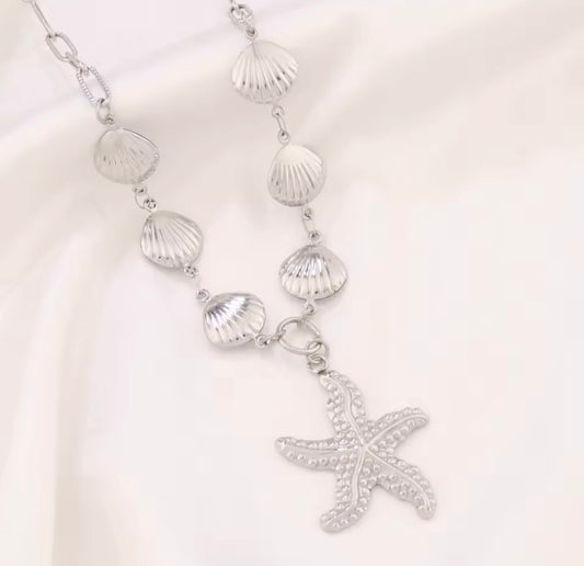 Necklace summer stainless steel