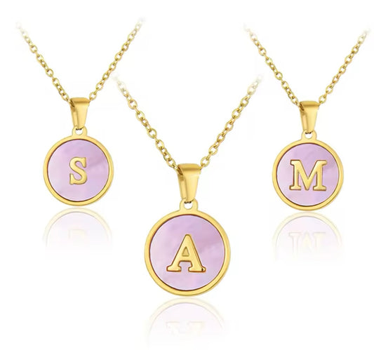 Necklace monograms