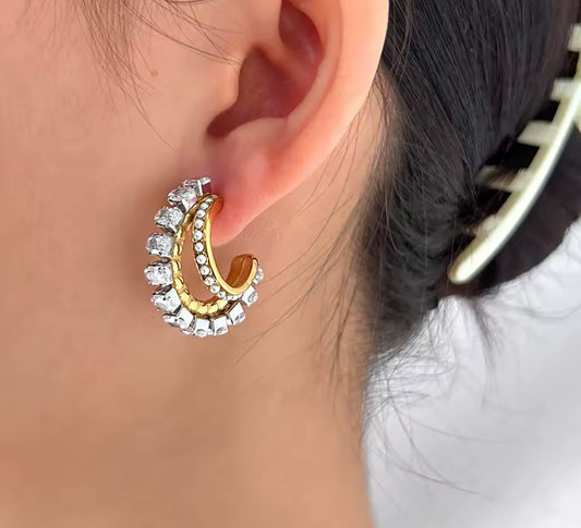 Earrings stainless steel