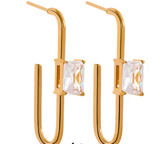 Earrings stainless steel