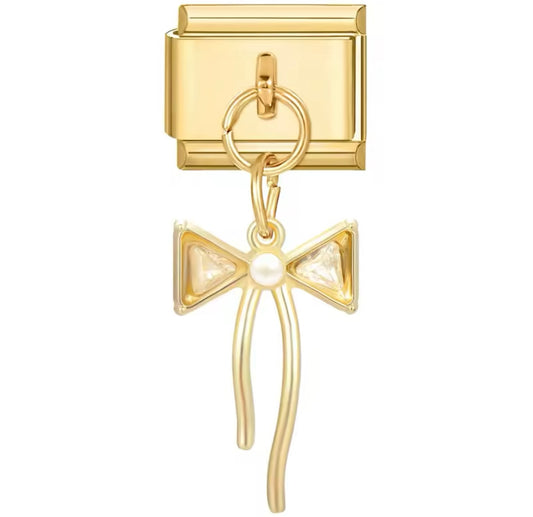 Charm stainless steel gold