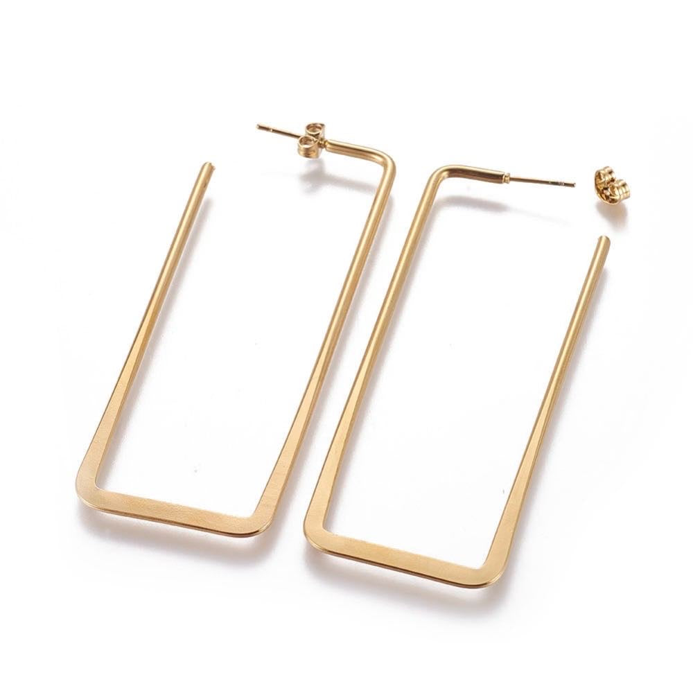 Stainless steel earrings