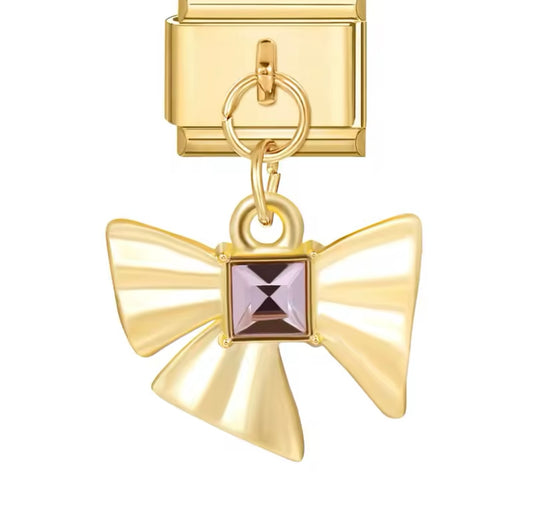 Charm stainless steel gold