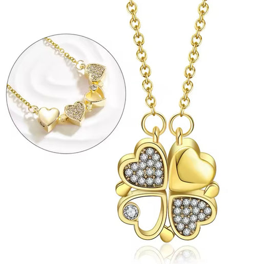 Necklace 2 in 1 magnetic stainless steel