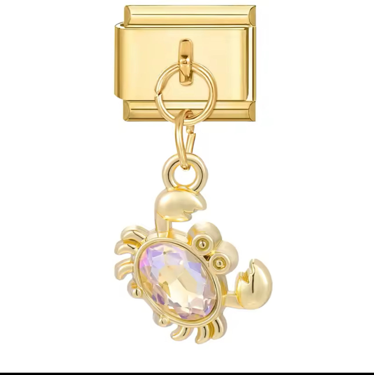 Charm stainless steel gold