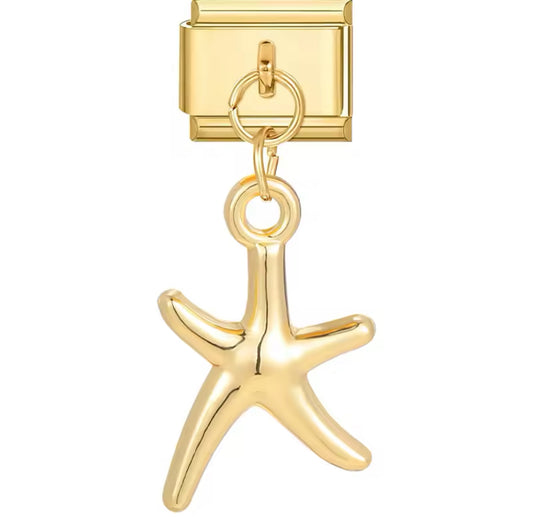 Charm stainless steel gold