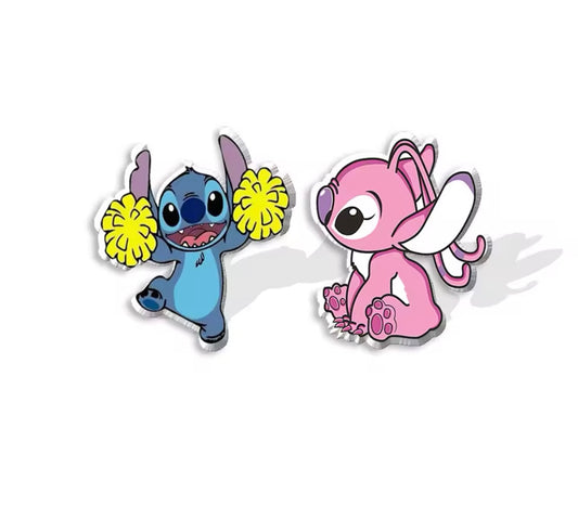 stainless steel stich earrings