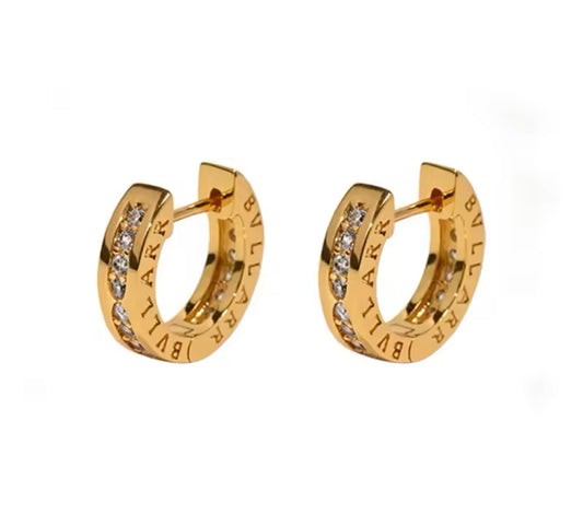 stainless steel earrings gold