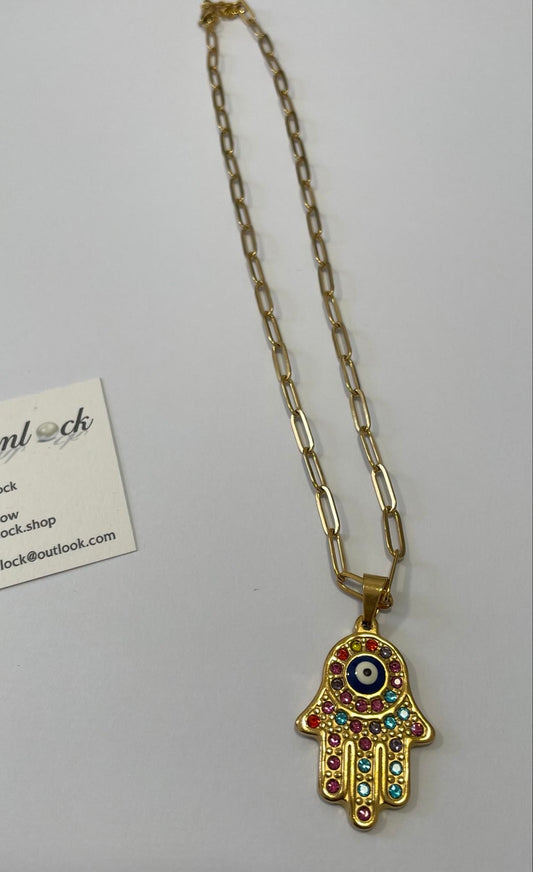 Handmade necklace stainless steel