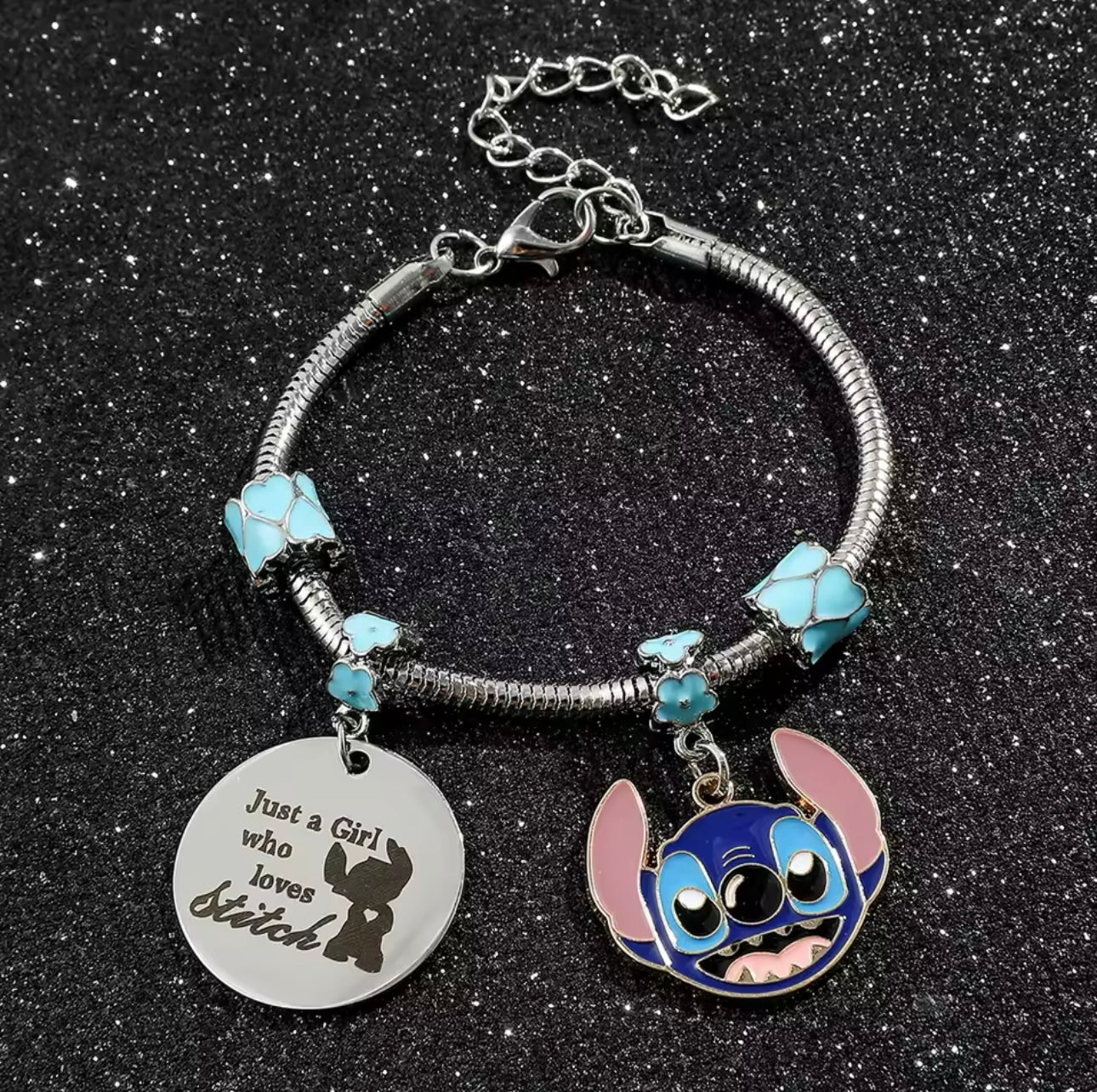 Stitch bracellet stainless steel